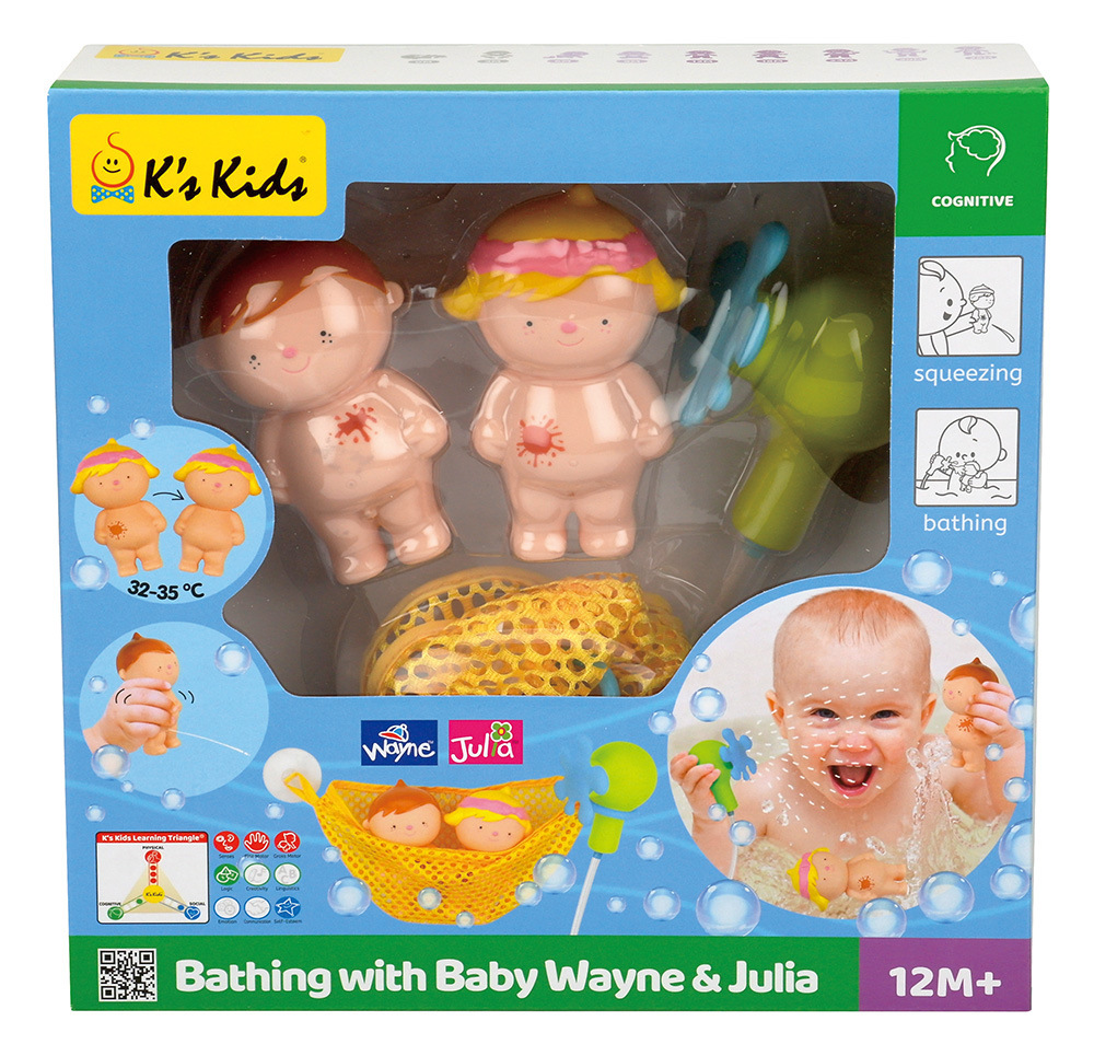 K´s Kids 和寶寶韋恩和茱莉亞一起洗澡 (KA10746)