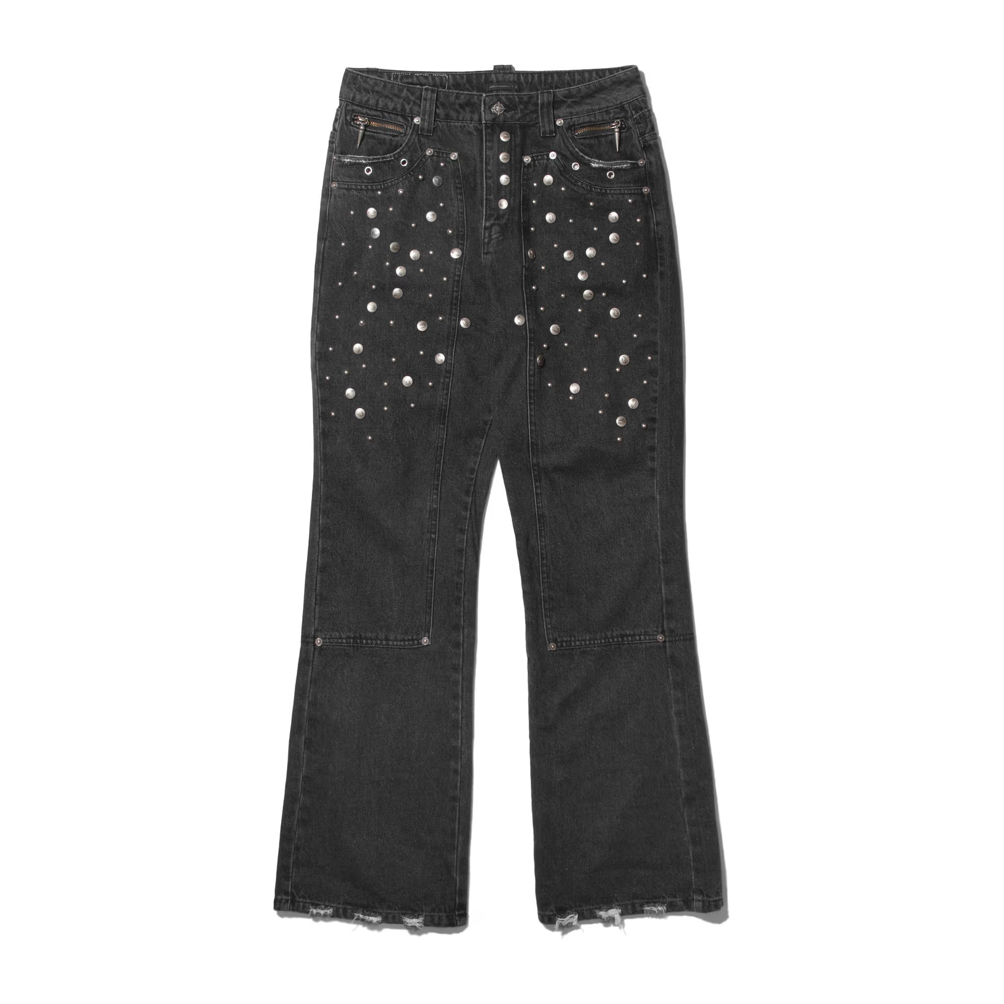 Nul1.org｜Studded Jeans D35