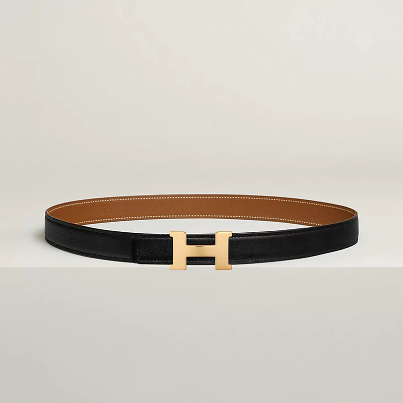HERMES Mini Constance belt buckle & Reversible leather strap 24 mm