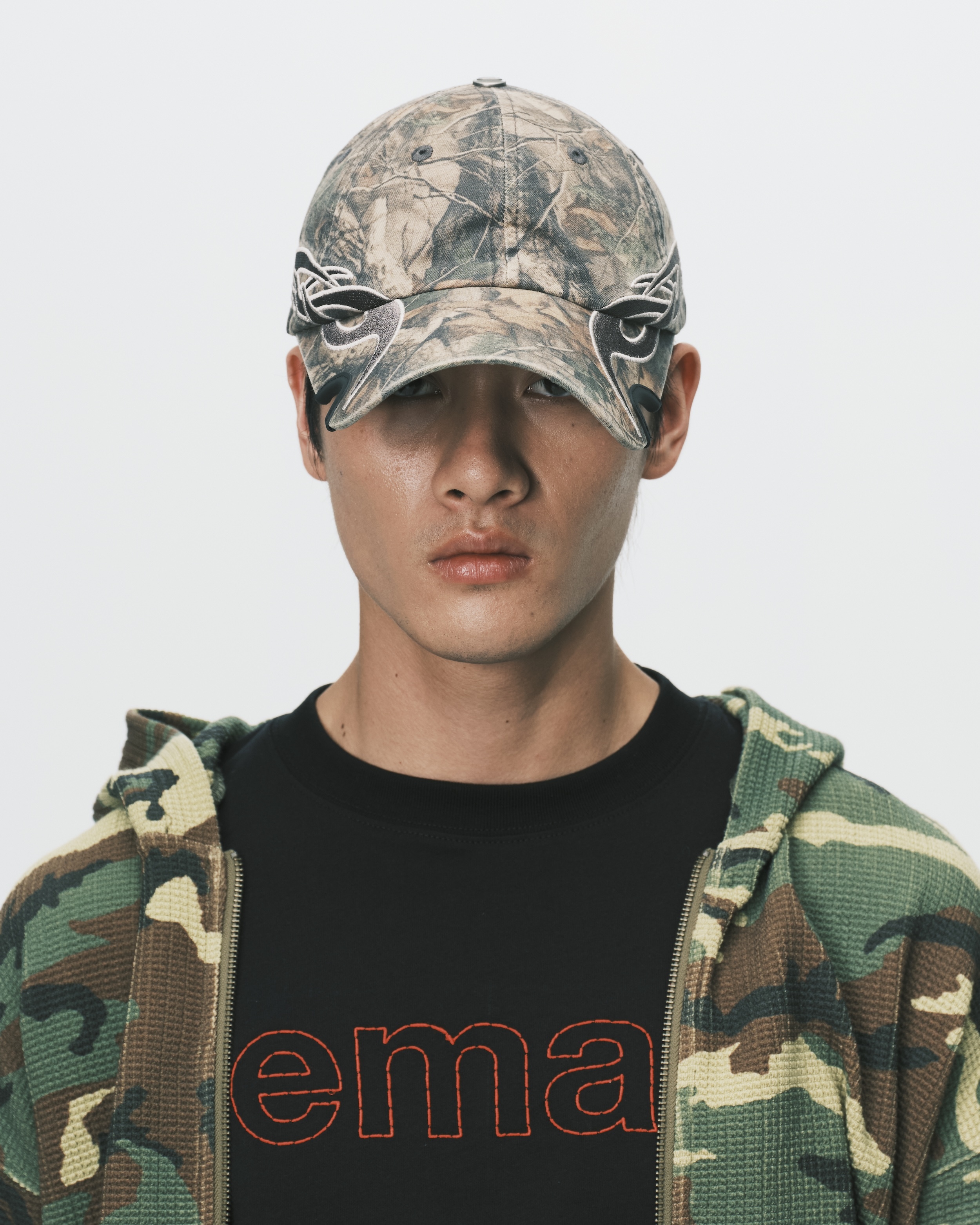 【車庫服飾】nul1.org (nu-A21) D13 Camo Cap