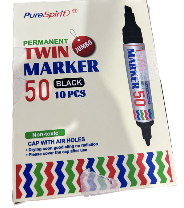 特价 10支 双头 粗 pure spirit 马克笔 permanent maker