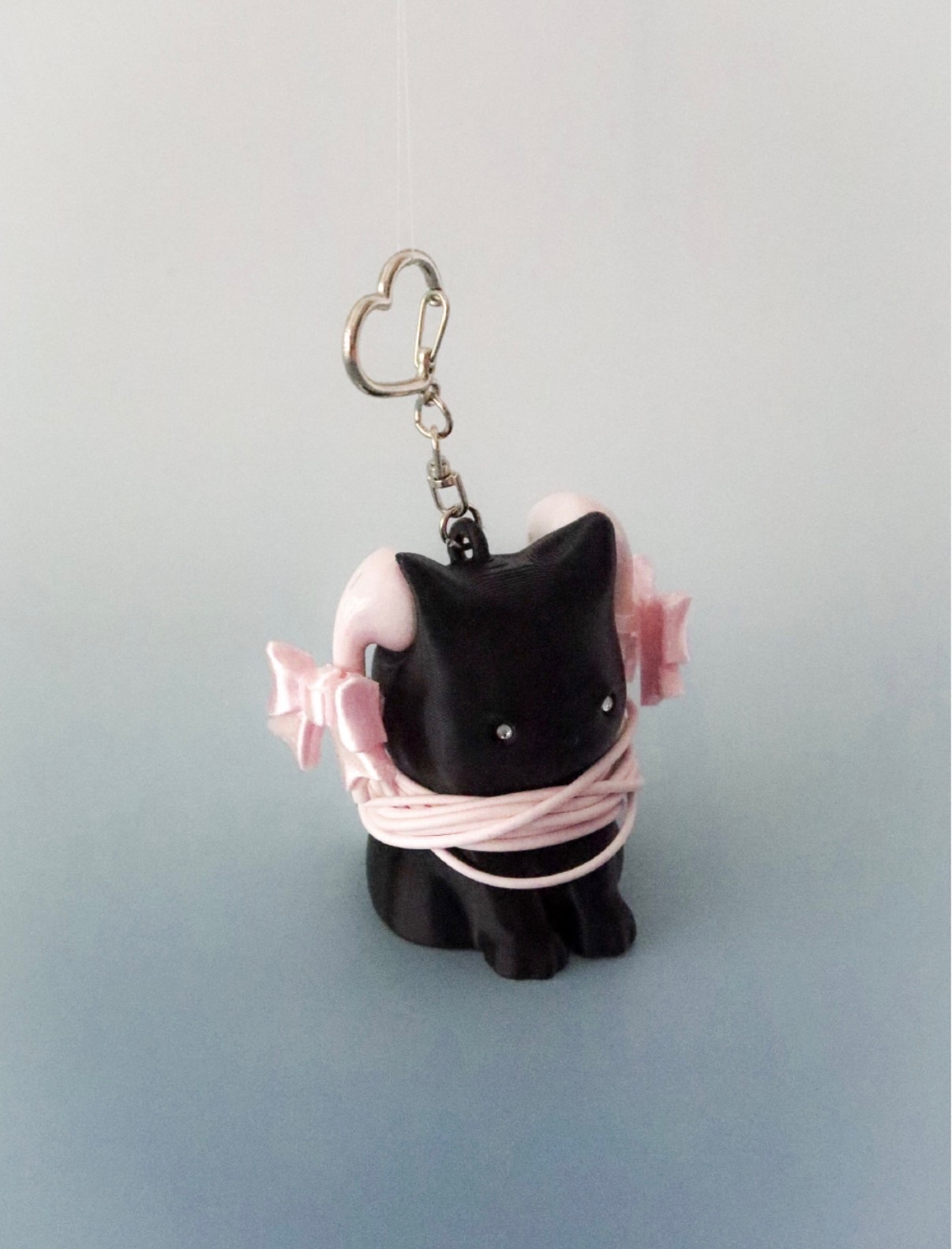【7月2日截單！限時優惠預訂】韓國46MONTH CAT CABLE KEYRING（3色）