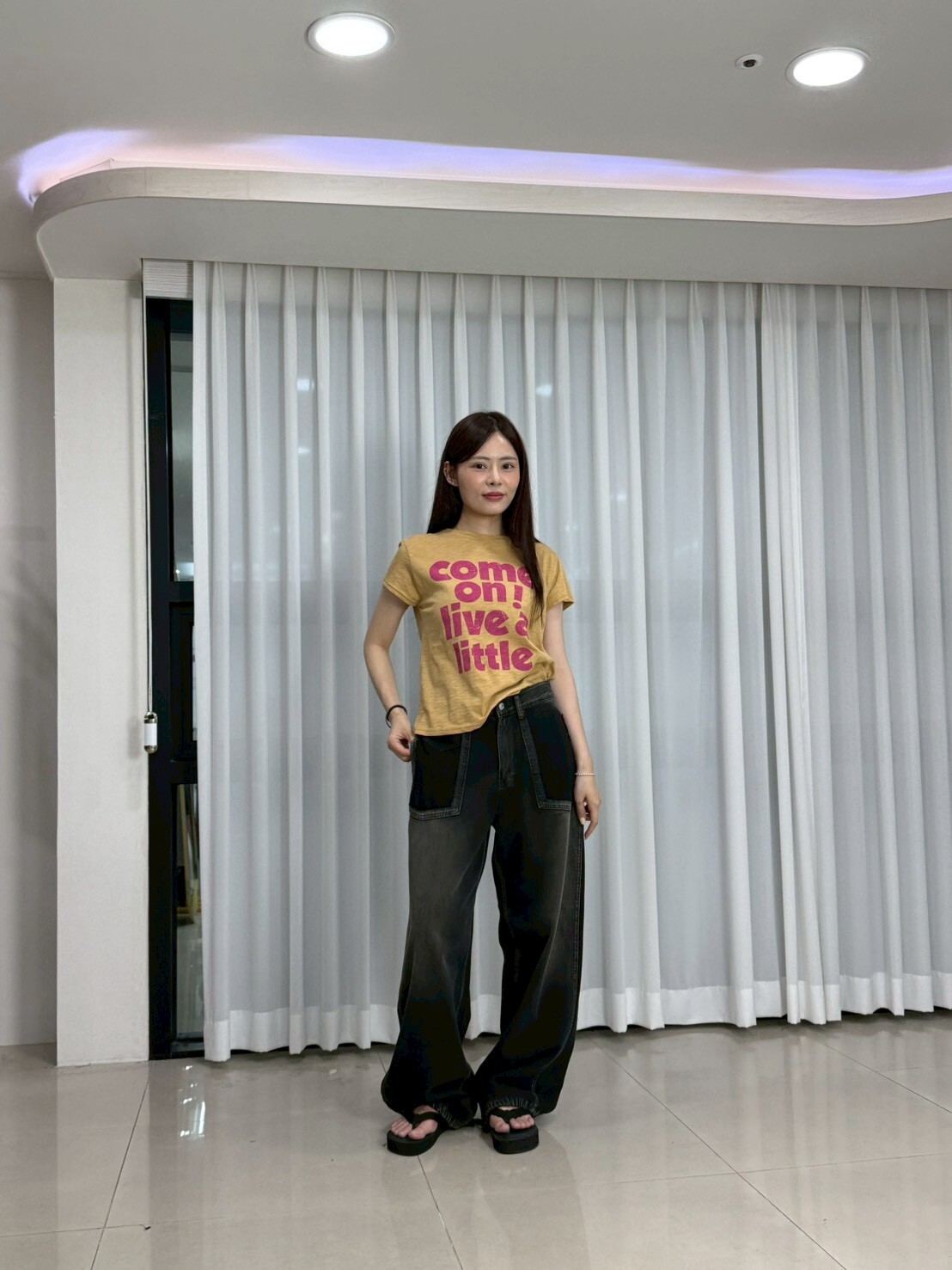 PM6304 美式鮮豔字母印花T