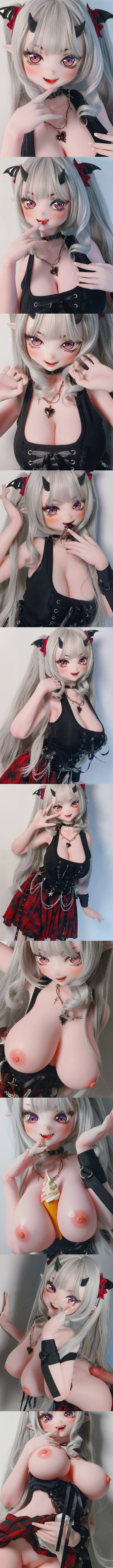 愛莎貝兒娃娃 橘魔乃 RAD-148CM-全矽膠 ACG Cartoon silicone sex doll