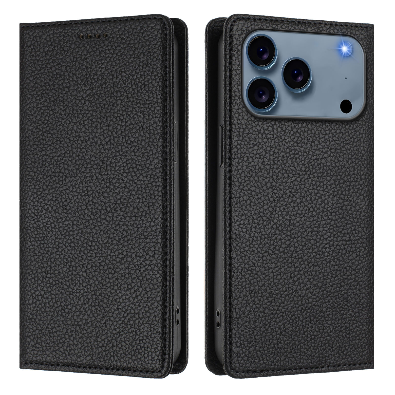 XPRO - Modo Wallet - iPhone 17 Pro Max Case 貼身防撞翻蓋皮革插卡支架手機保護殼