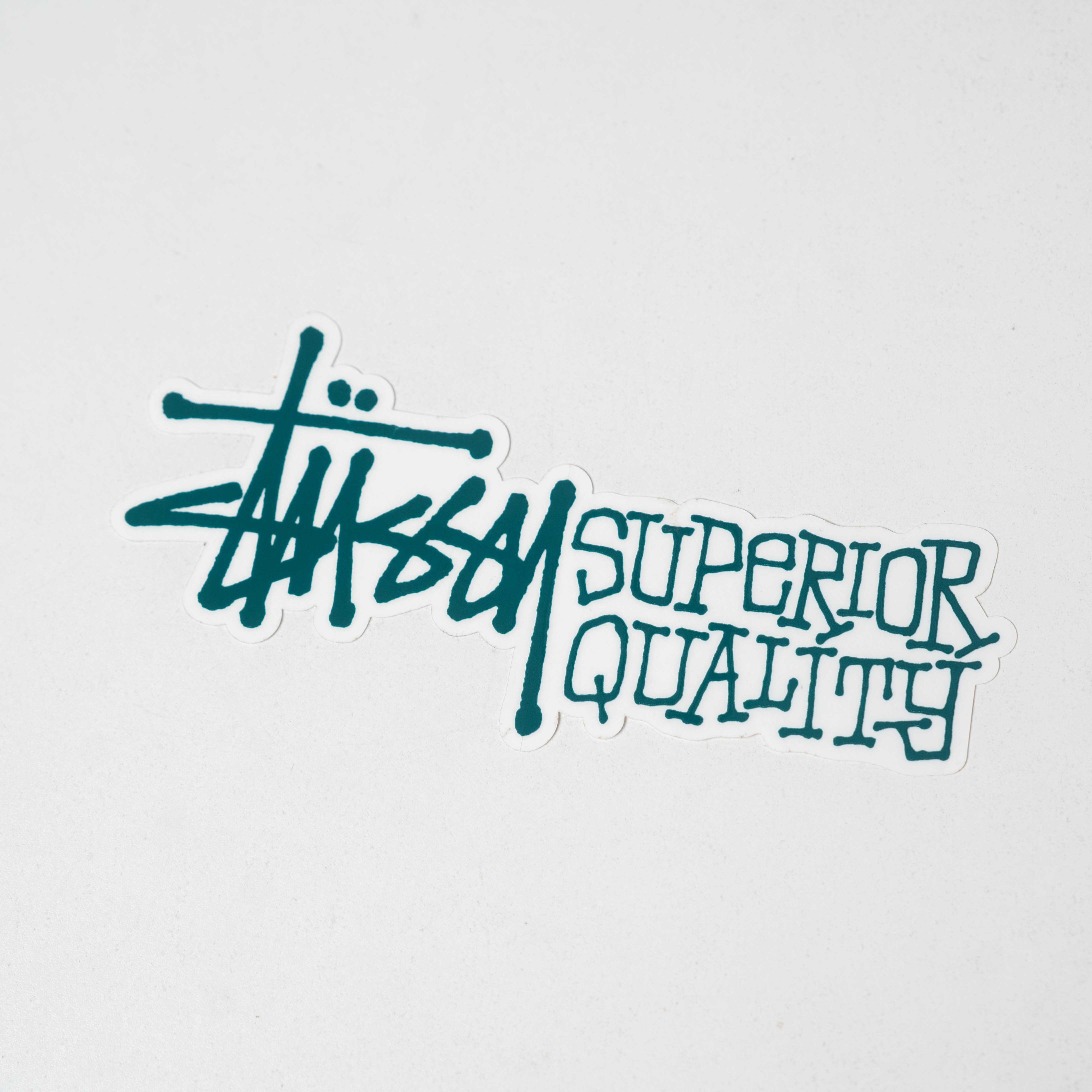 2025AW STUSSY Logo 字樣 可貼 行李箱 筆記本 條碼 1980 貼紙 現貨