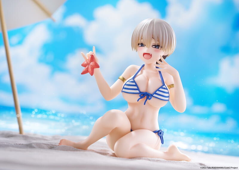TAITO 代理版 景品 宇崎學妹想要玩! Desktop Cute 宇崎花 泳裝Ver.