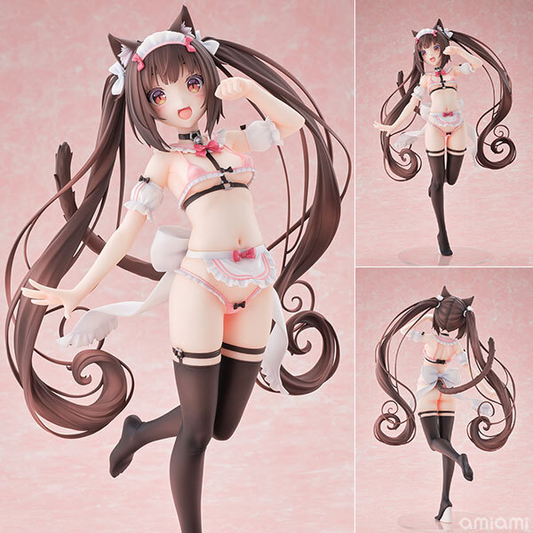 預訂12月  Tuberosa+  OrchidSeed 貓娘樂園 巧克力 迷你比基尼女僕 DX版 Nekopara Chocola Micro Bikini Maid -DX Edition- - 1/5.5 Complete Figure Pre-order