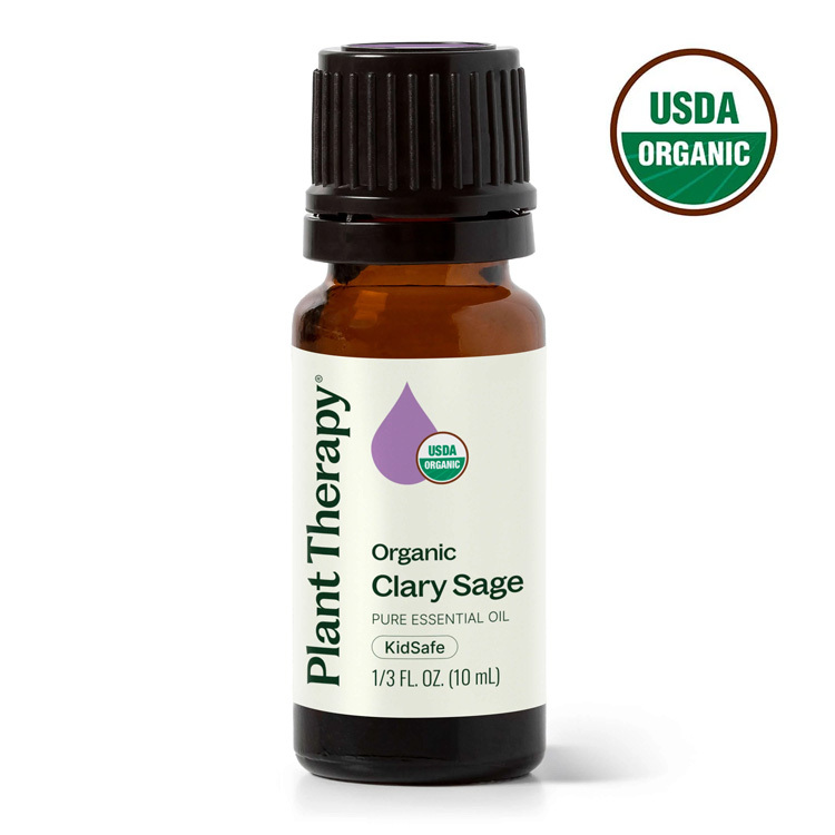Plant Therapy 有機快樂鼠尾草Clary Sage 精油(兒童安全)-10 ml