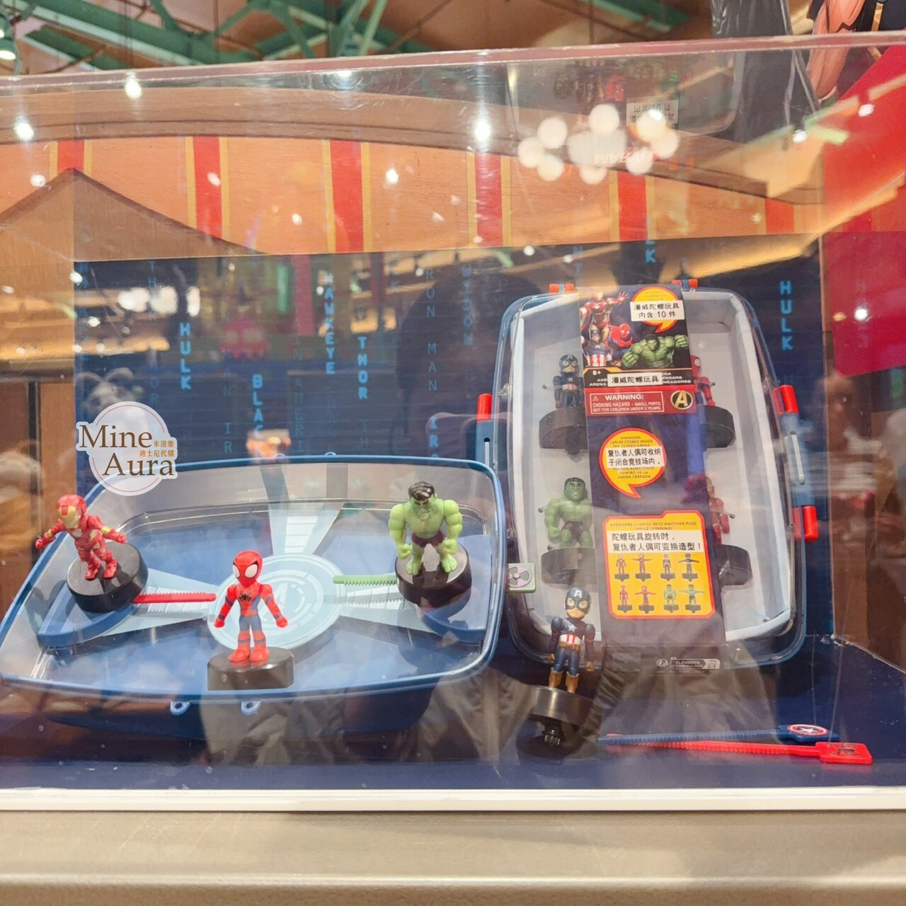 復仇者聯盟 The Avengers 角色 陀螺 玩具 漫威 Marvel -上海迪士尼樂園