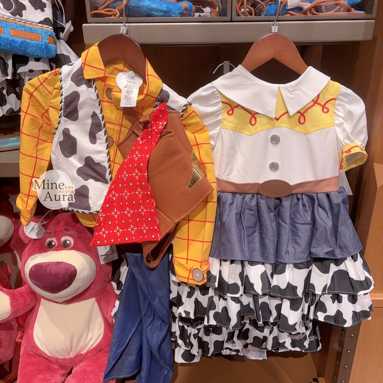 胡迪 Woody 翠絲 Jessie 兒童 造型 服裝 玩具總動員 Toy Story -上海迪士尼樂園