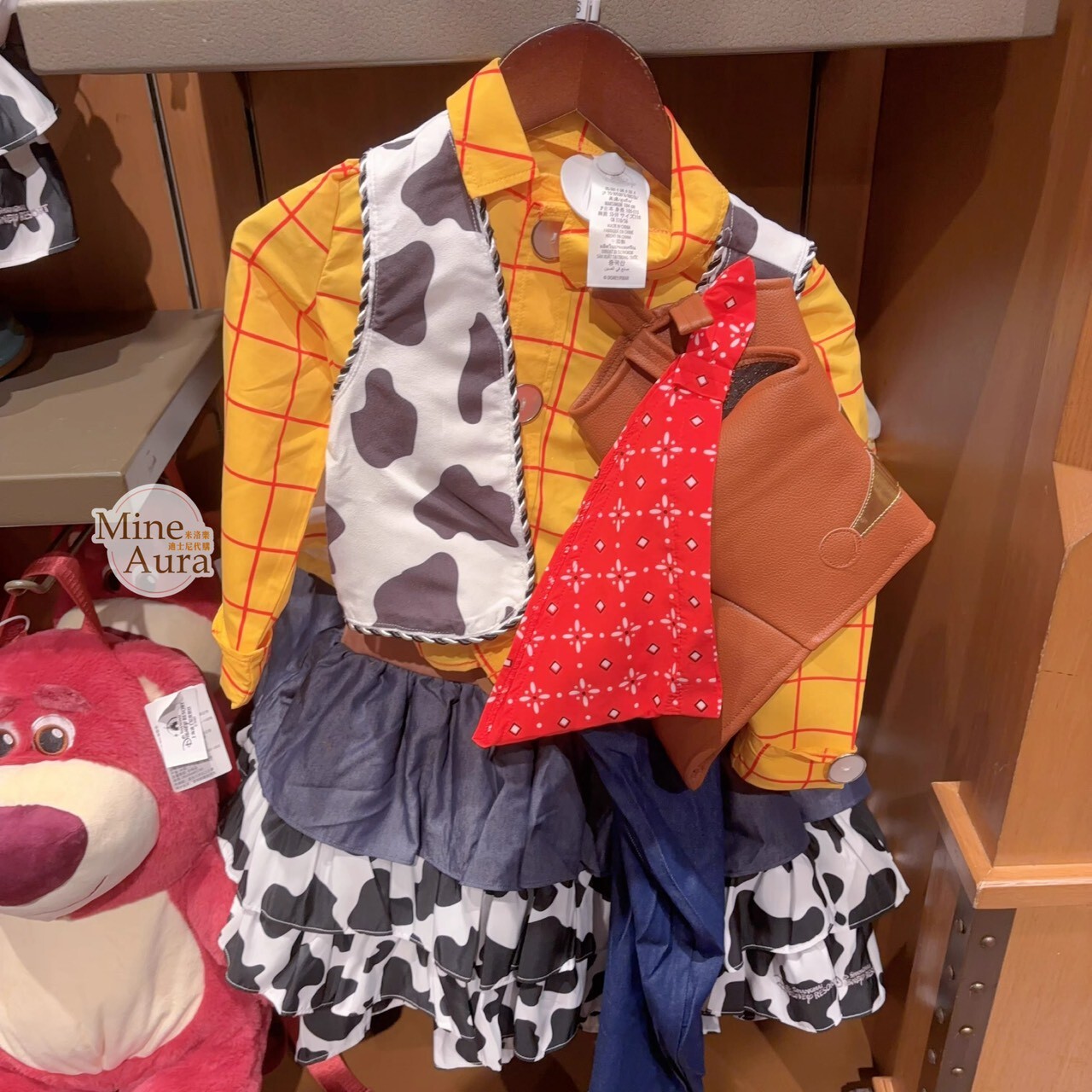 胡迪 Woody 翠絲 Jessie 兒童 造型 服裝 玩具總動員 Toy Story -上海迪士尼樂園