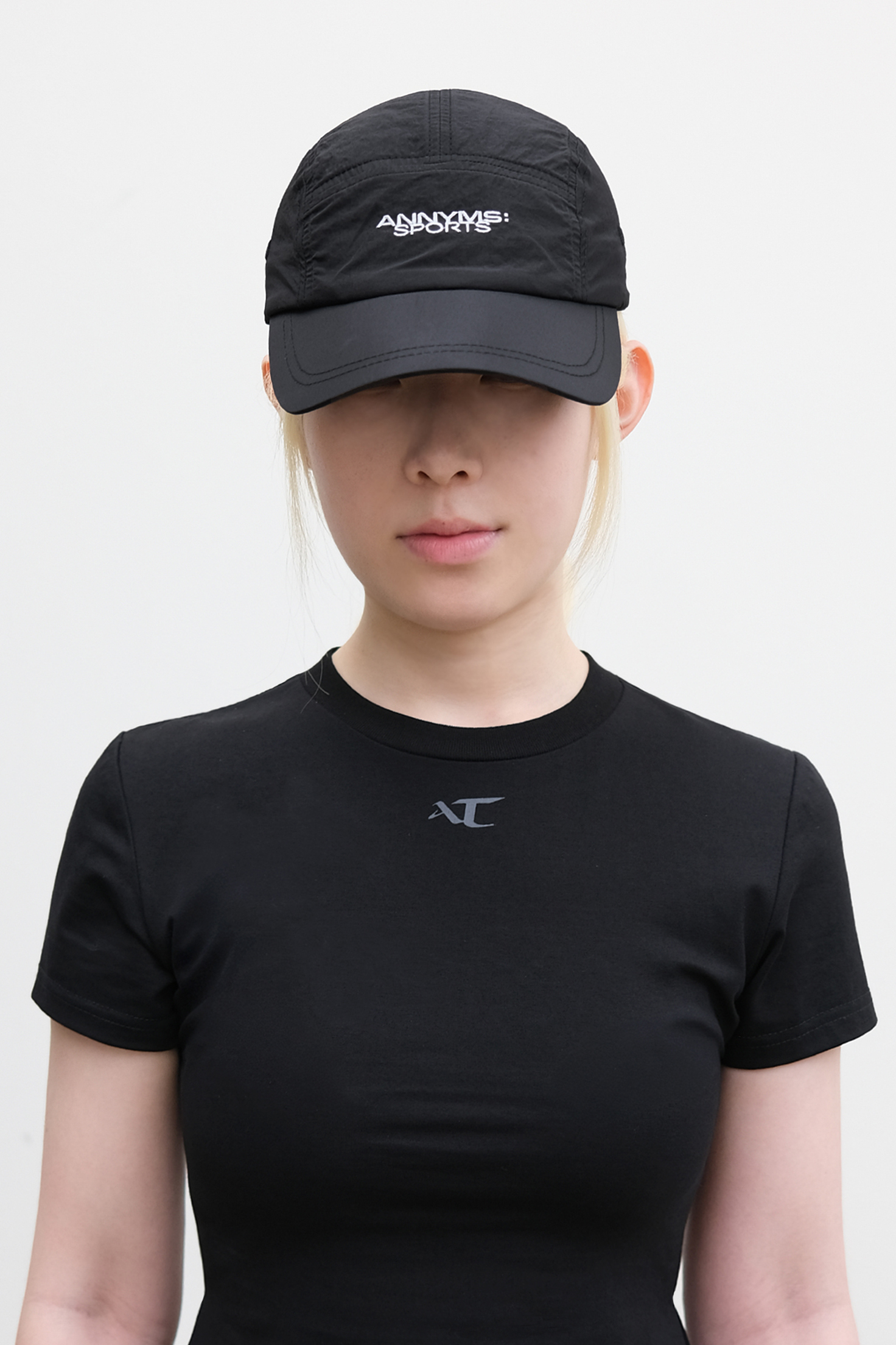 Anonymous Talking｜S26-A04 – Nylon Cap (Black)