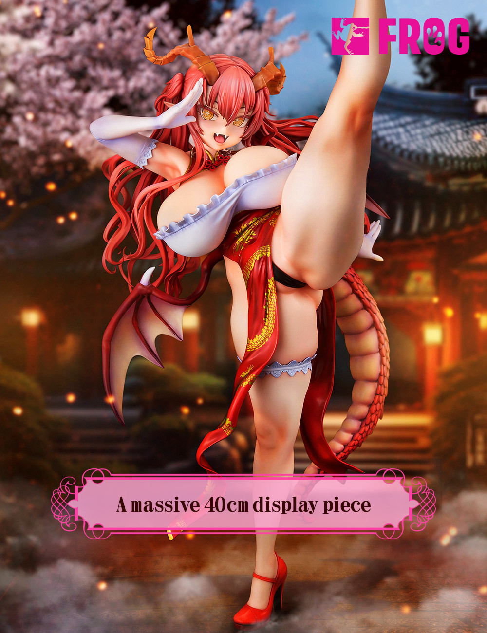 預訂11月  native FROG 龍女的龍華 Asanagi Original Character Dragon Girl Ryuka-chan 1/5 scale  Figure Pre-order