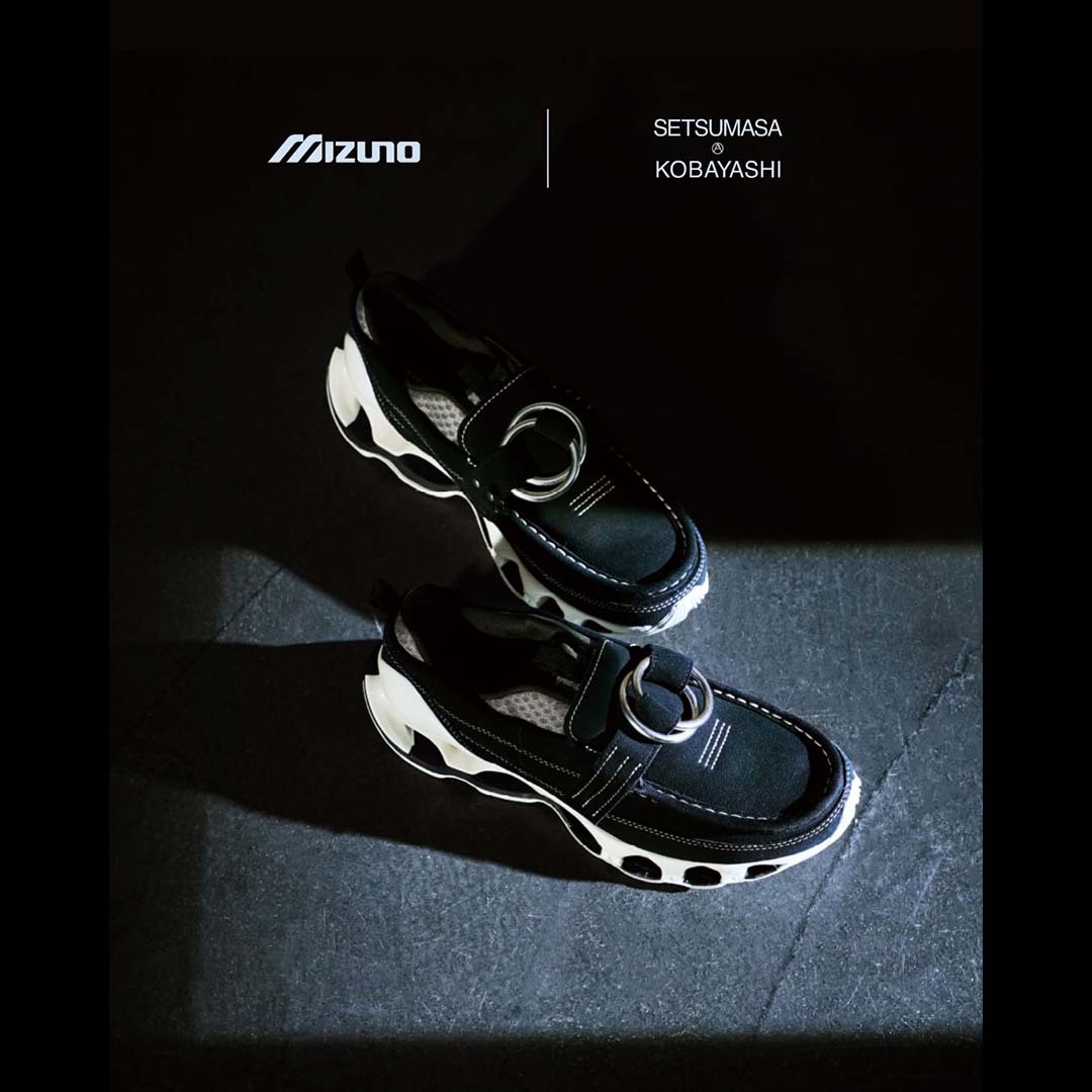 2026SS Mizuno x Setsumasa Kobayashi Wave Prophecy Ring Moc 小林節正 超限量 扣環 鞋子 休閒鞋 現貨 D1GD261901