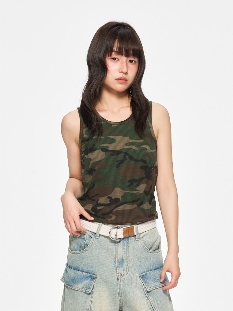 AFGK 透氣修身 迷彩背心 A FEW GOOD KIDS