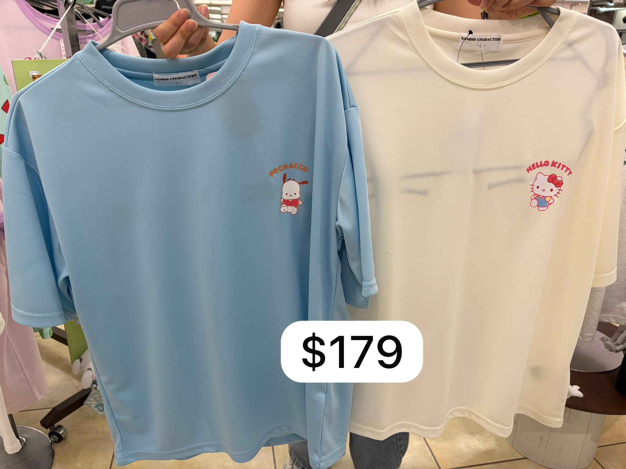SANRIO 細公仔PRINT TOP
