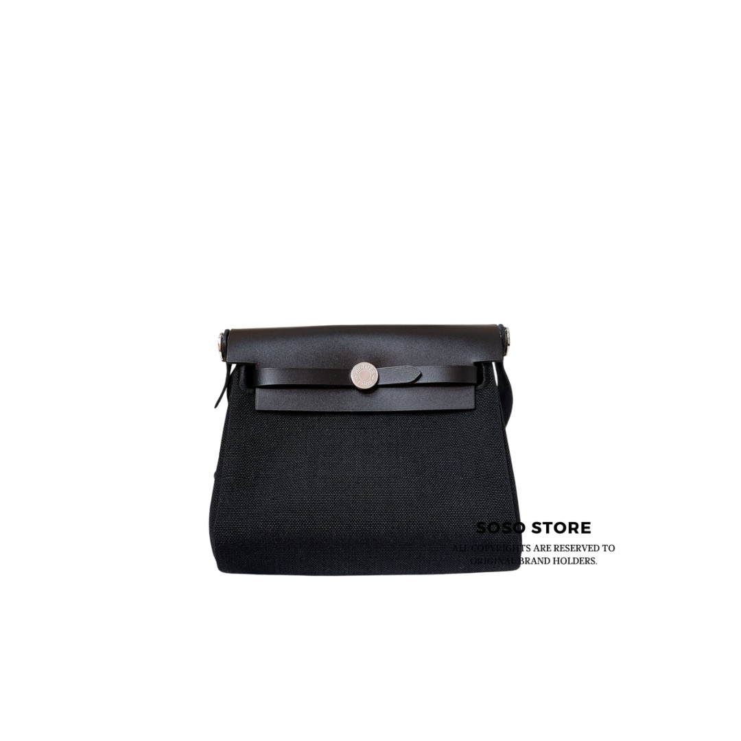 Herbag Zip 20 bag - Black / SHW