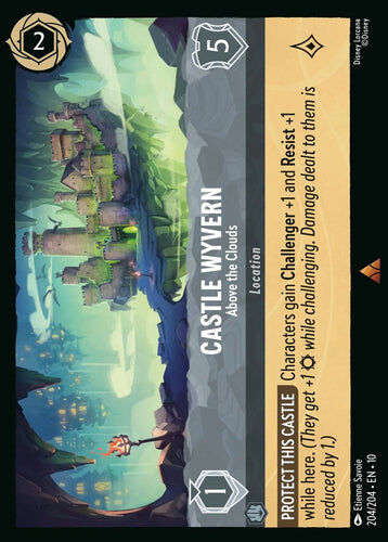 204/204·EN·10 Castle Wyvern - Above the Clouds (Rare)