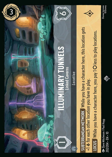 202/204·EN·10 Illuminary Tunnels - Linked Caverns (Super Rare)