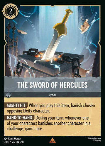 200/204·EN·10 The Sword of Hercules (Rare)