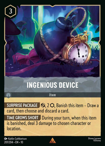 201/204·EN·10 Ingenious Device (Rare)