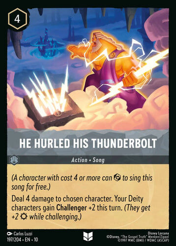 197/204·EN·10 He Hurled His Thunderbolt (Uncommon)
