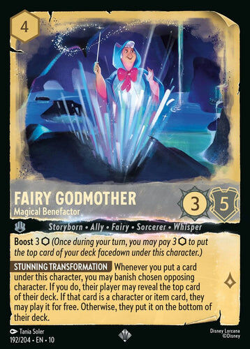 192/204·EN·10 Fairy Godmother - Magical Benefactor (Super Rare)
