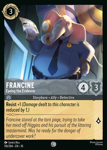 176/204·EN·10 Francine - Eyeing the Evidence (Common)