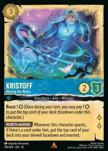 159/204·EN·10 Kristoff - Mining the Ruins (Rare)