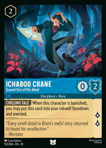 152/204·EN·10 Ichabod Crane - Scared Out of His Mind (Uncommon)