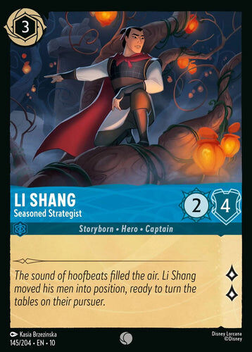 145/204·EN·10 Li Shang - Seasoned Strategist (Common)