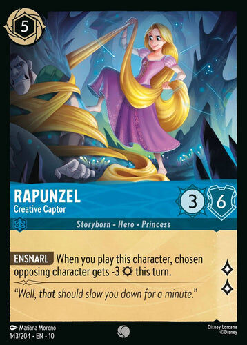 143/204·EN·10 Rapunzel - Creative Captor (Common)