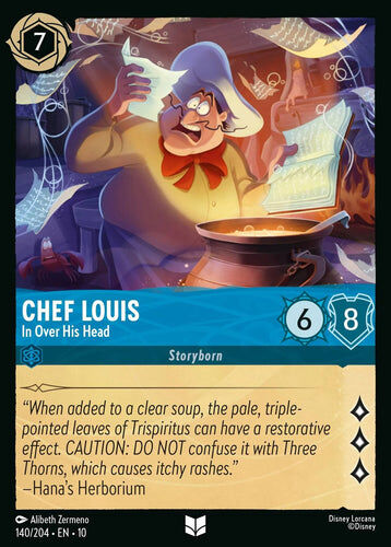 140/204·EN·10 Chef Louis - In Over His Head (Uncommon)