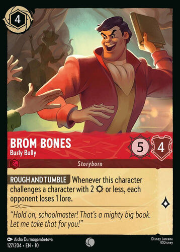 127/204·EN·10 Brom Bones - Burly Bully (Common)