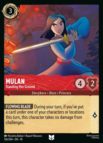 126/204·EN·10 Mulan - Standing Her Ground (Uncommon)