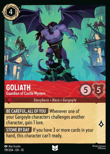 119/204·EN·10 Goliath - Guardian of Castle Wyvern (Uncommon)
