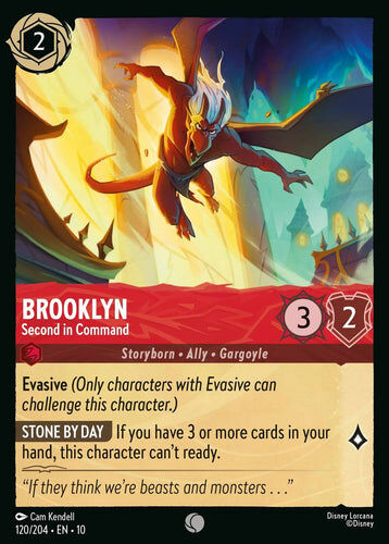120/204·EN·10 Brooklyn - Second in Command (Common)