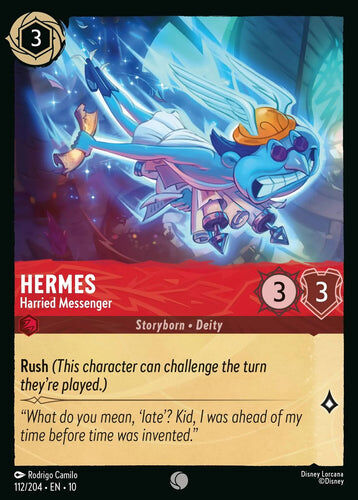 112/204·EN·10 Hermes - Harried Messenger (Common)
