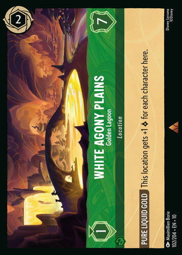 102/204·EN·10 White Agony Plains - Golden Lagoon (Rare)