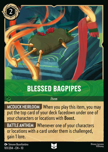 101/204·EN·10 Blessed Bagpipes (Uncommon)