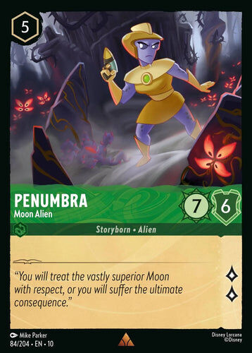 84/204·EN·10 Penumbra - Moon Alien (Rare)