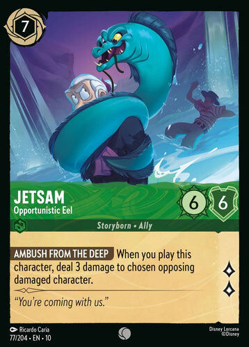 77/204·EN·10 Jetsam - Opportunistic Eel (Common)