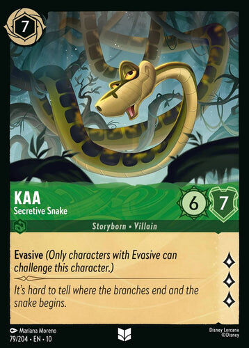 79/204·EN·10 Kaa - Secretive Snake (Uncommon)