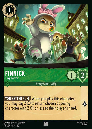 74/204·EN·10 Finnick - Tiny Terror (Common)