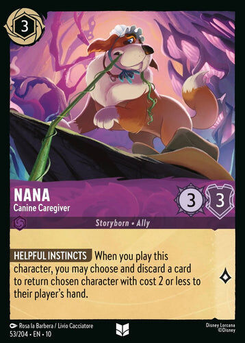 53/204·EN·10 Nana - Canine Caregiver (Uncommon)