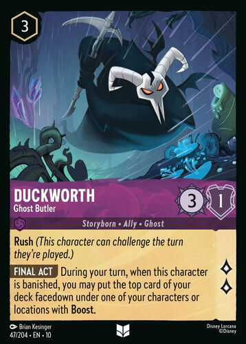 47/204·EN·10 Duckworth - Ghost Butler (Uncommon)