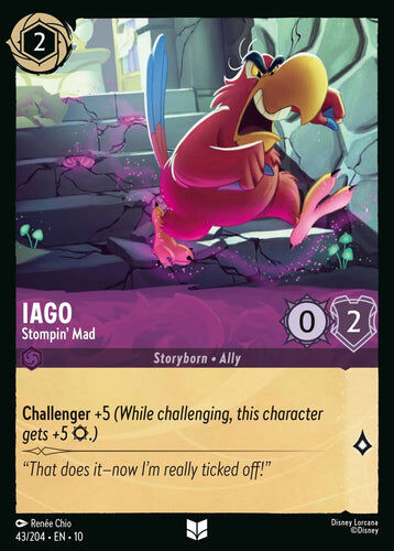43/204·EN·10 Iago - Stompin' Mad (Uncommon)
