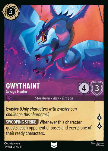 37/204·EN·10 Gwythaint - Savage Hunter (Uncommon)
