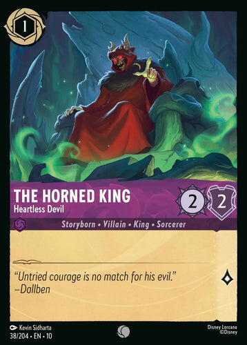 38/204·EN·10 The Horned King - Heartless Devil (Common)